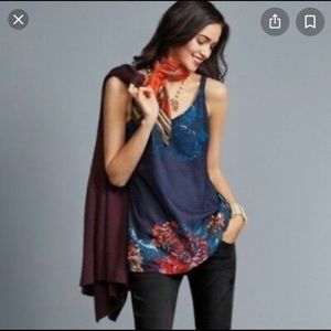 CAbi Artist Cami Floral Tank
